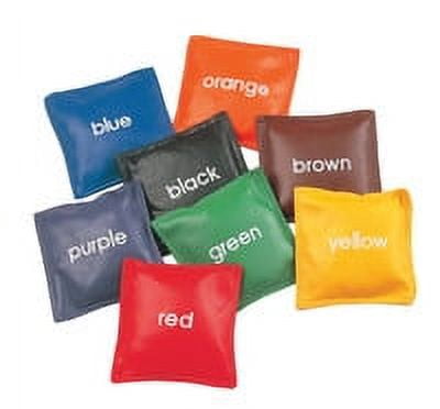 Picture of Champion Sports CB55 5 in. Colored Bean Bag Set, Multicolor - Set of 8
