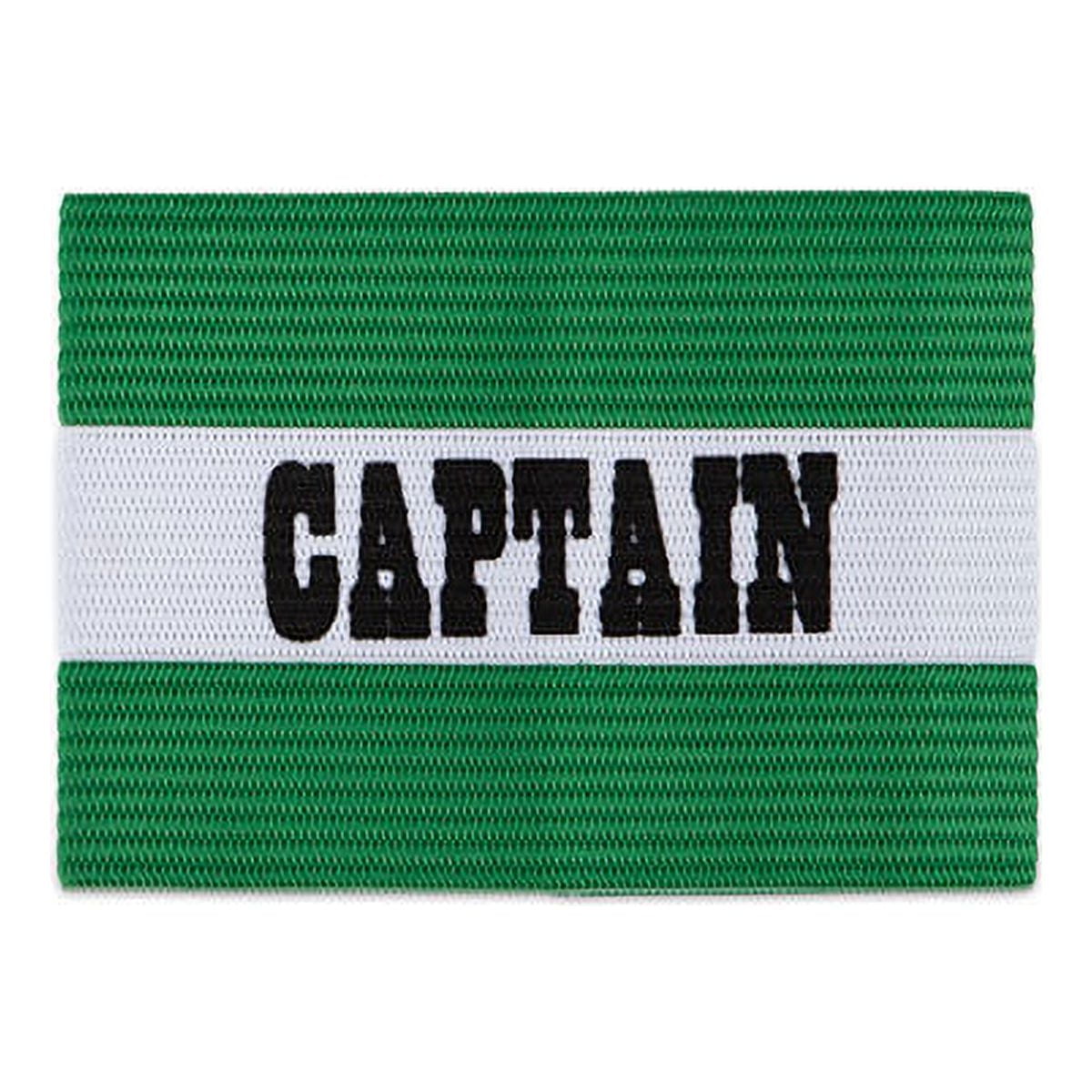 Picture of Champion Sports CYPGN Youth Captain Arm Band, Green & White