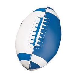 Picture of Champion Sports FF7 Soft Sport Mini Football&#44; Royal Blue & White - Size 3
