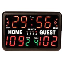 Picture of Champion Sports T90R Multi-Sport Tabletop Indoor Electronic Scoreboard & Remote&#44; Black