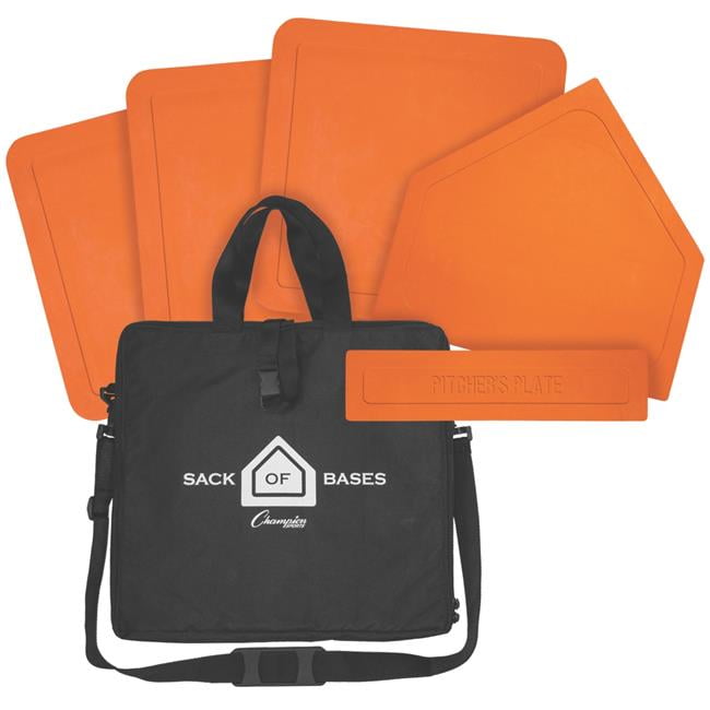 Picture of Champion Sports SACKOR 17.5 x 17.5 x 1 in. Sack of Bases&#44; Orange