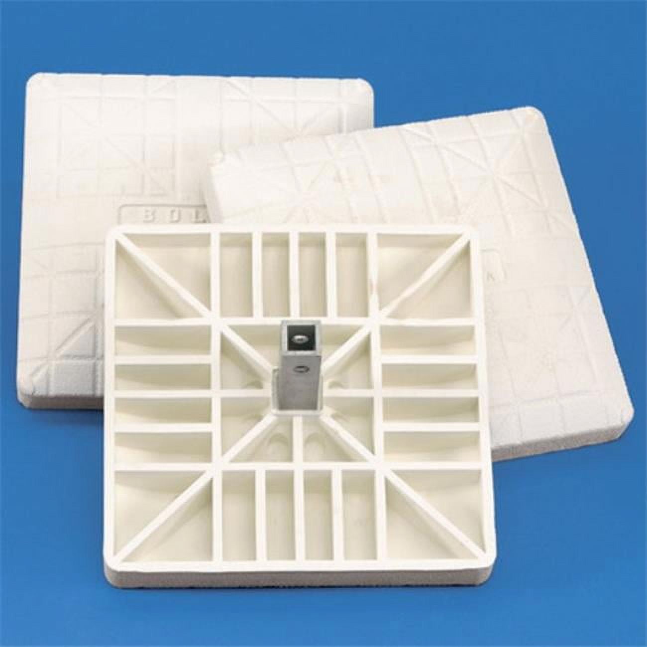 15 x 15 x 2.5 in. Bolco Style Major League Base Set