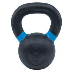 Picture of Champion Sports PCK15 6 x 4 x 7 in. 15 lbs Iron Kettlebell with Light Blue Handles