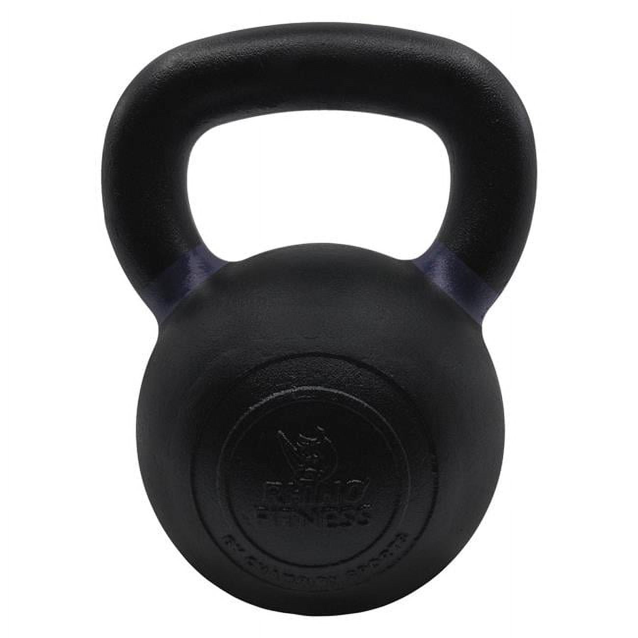 Picture of Champion Sports PCK45 8 x 6 x 10 in. 45 lbs Iron Kettlebell with Purple Handles