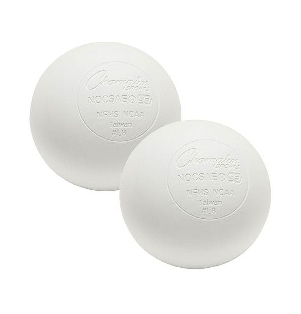 Picture of Champion Sports LBWNOCSAE 2.5 in. Official Lacrosse Ball, White