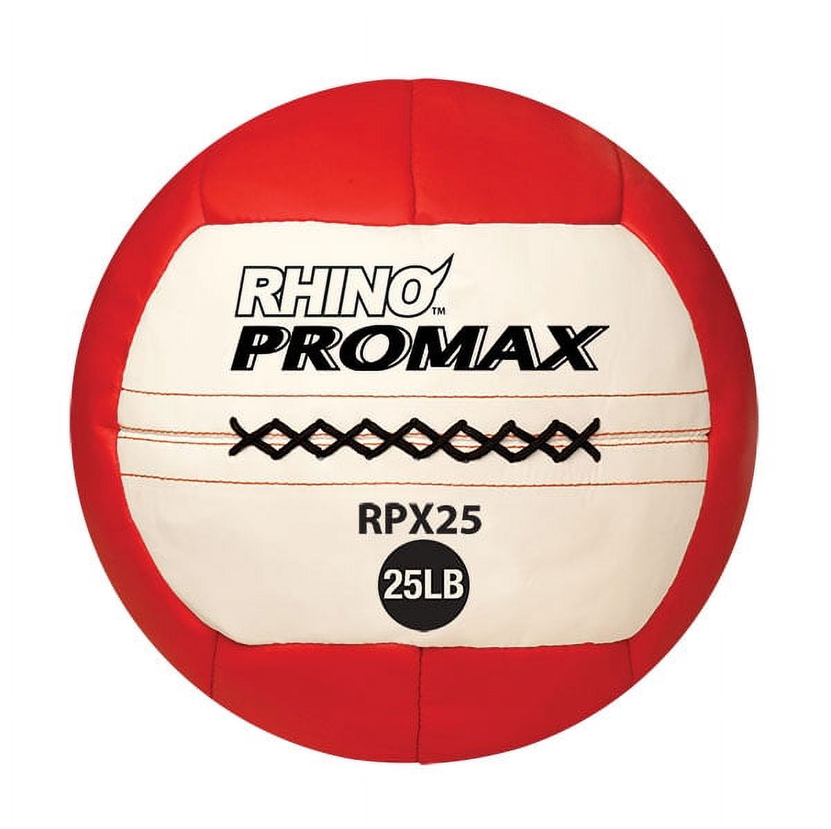 25 lbs Rhino Promax Medicine Ball, Red