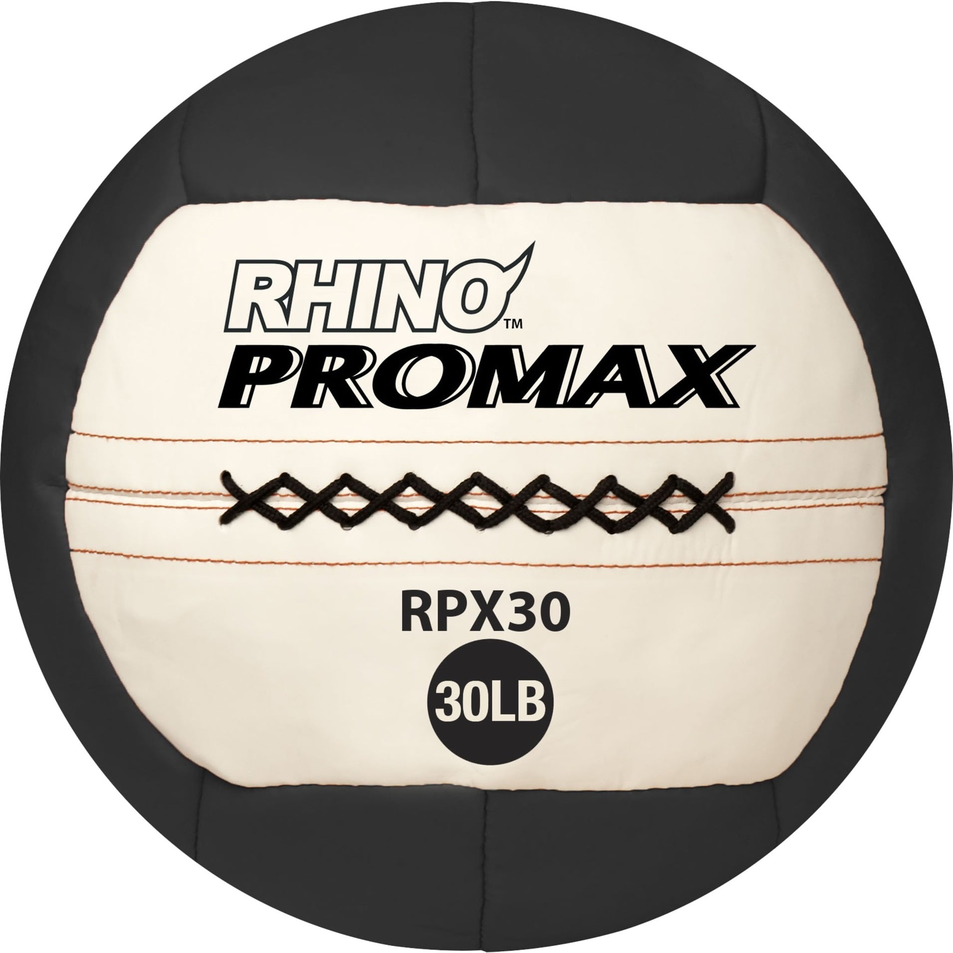 30 lbs Rhino Promax Medicine Ball, Black