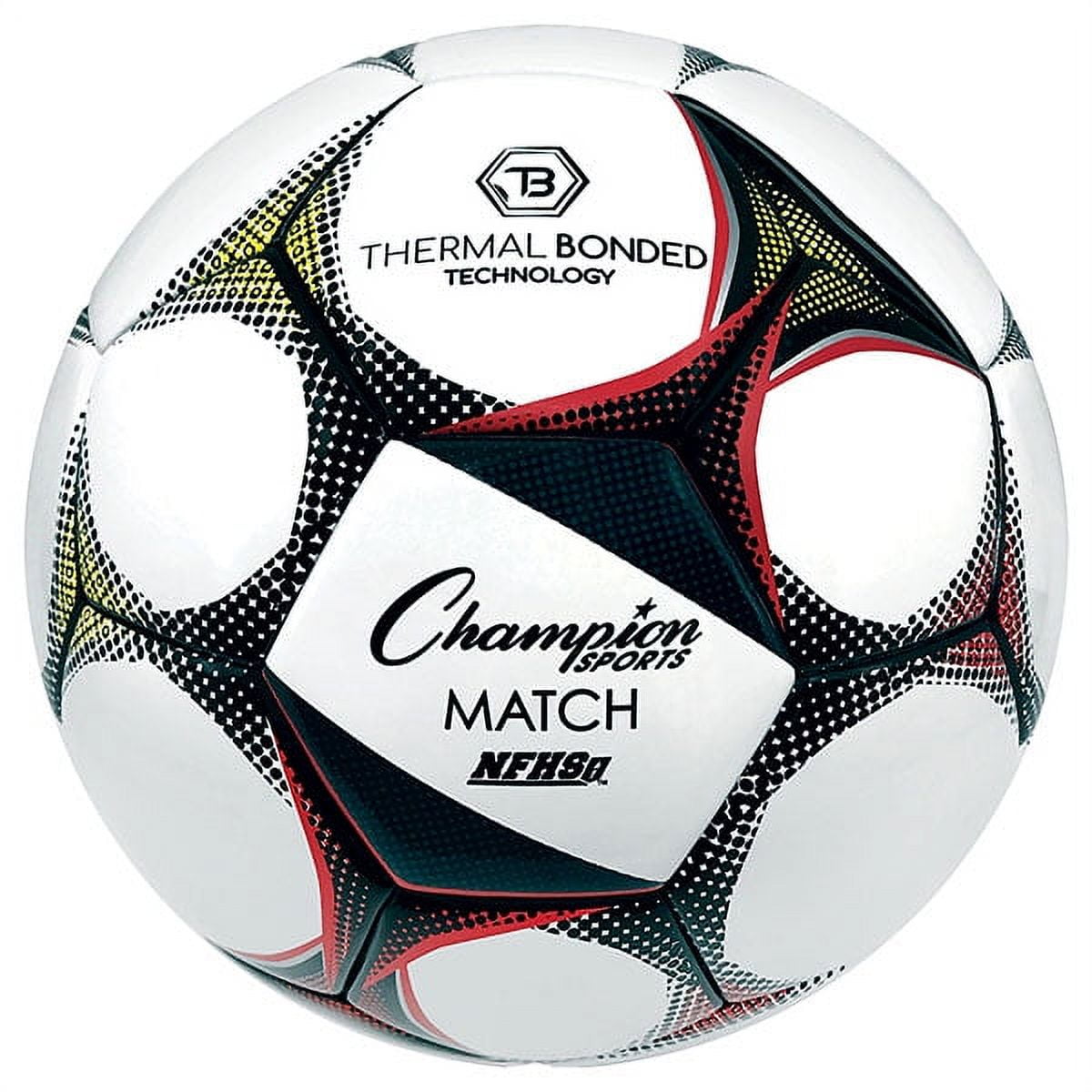 Picture of Champion Sports MATCH5 Thermal Bonded Soccer Ball - Size 5