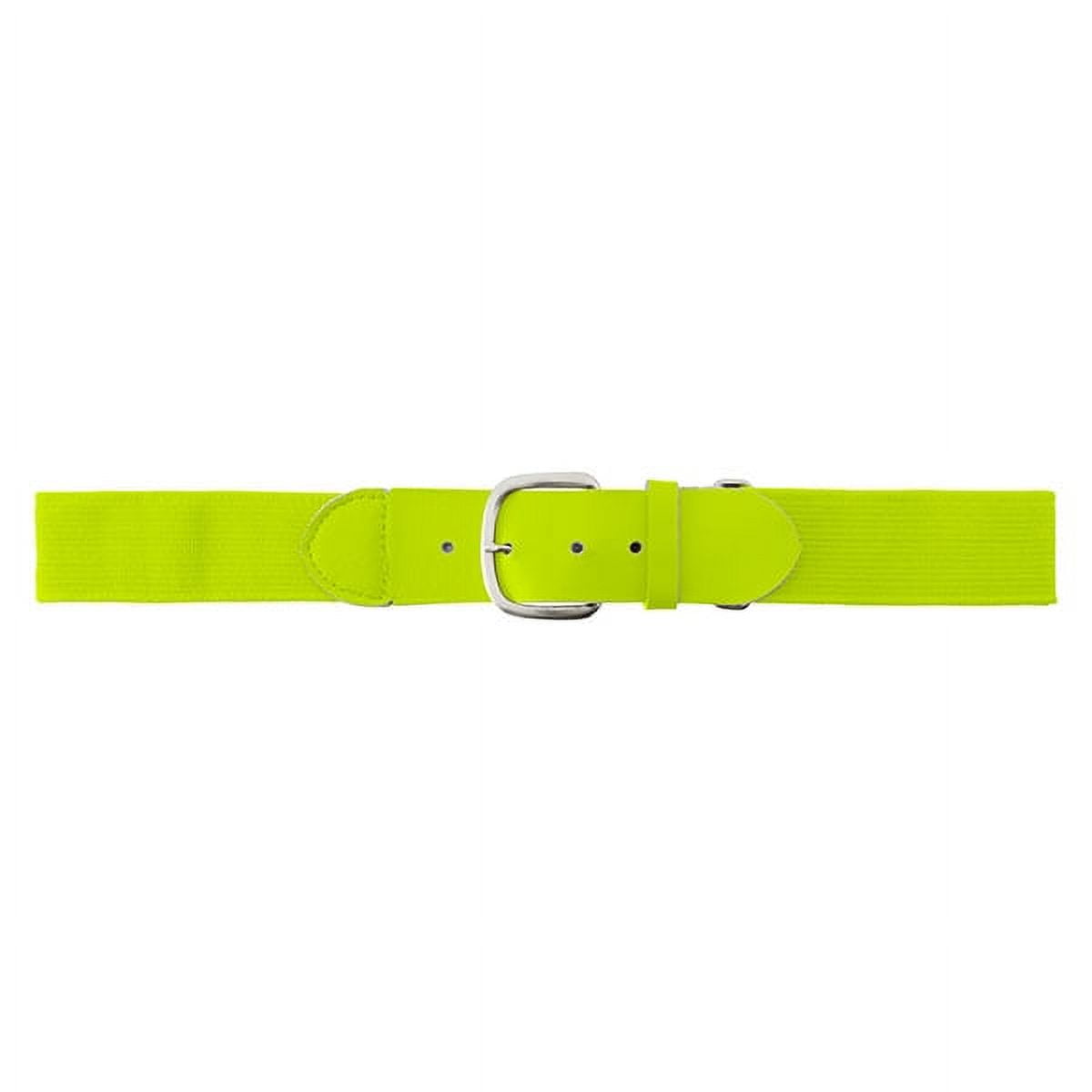 Adult Baseball & Softball Uniform Belt, Neon Yellow