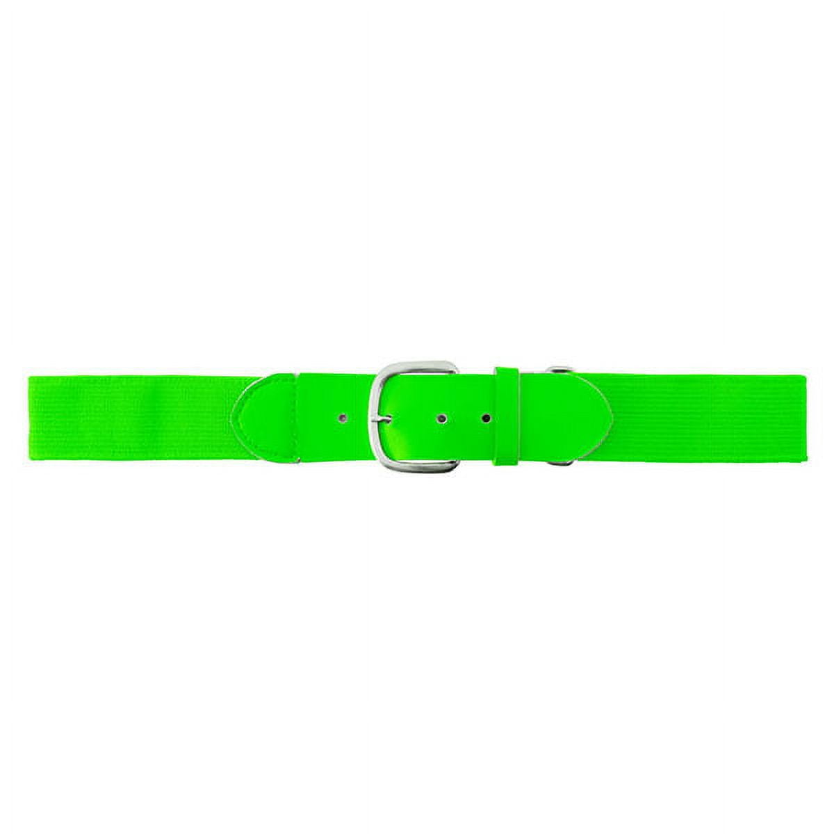 Adult Baseball & Softball Uniform Belt, Neon Green