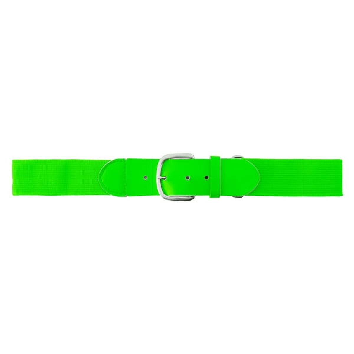 Youth Baseball & Softball Uniform Belt, Neon Green