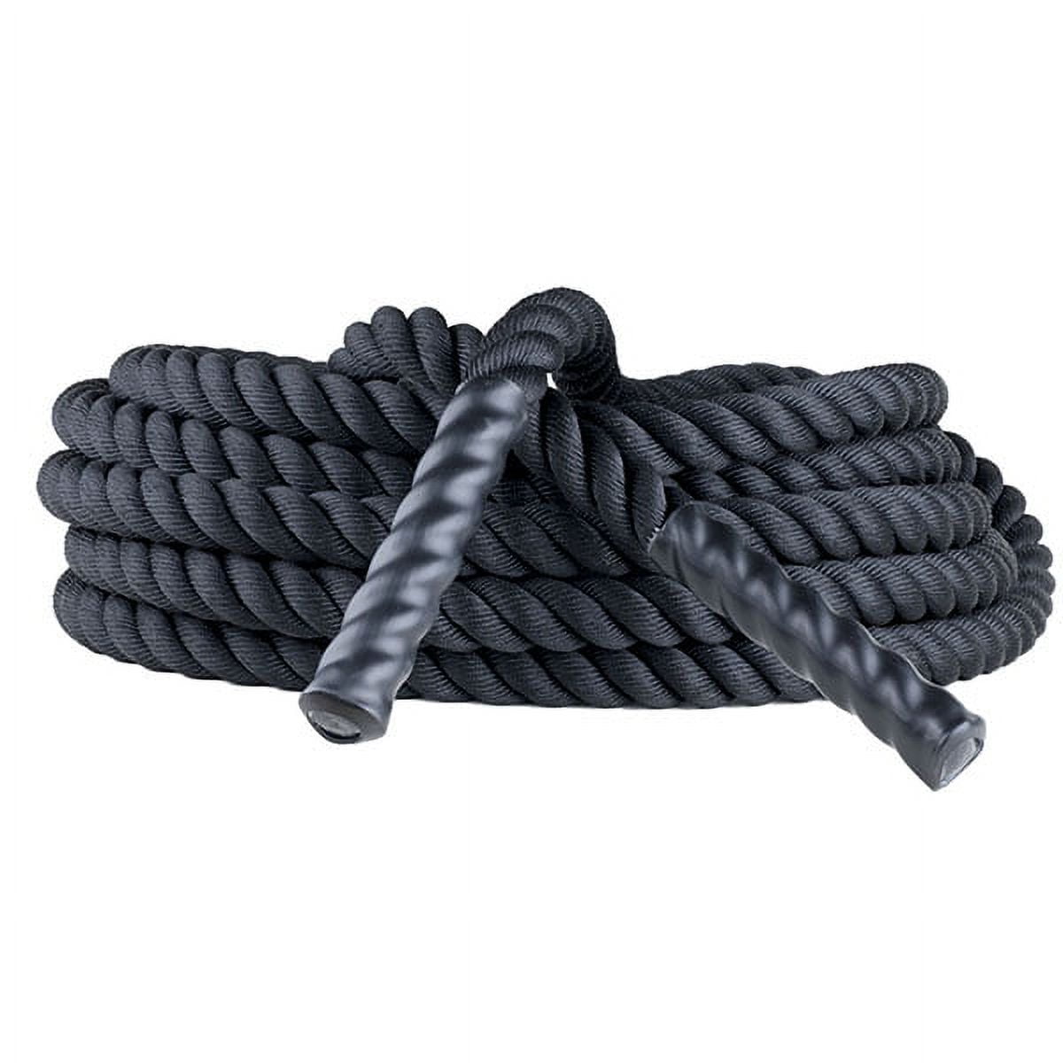 Picture of Champion Sports RPT2050 2 in. x 50 ft. Rhino Poly Training Rope, Black