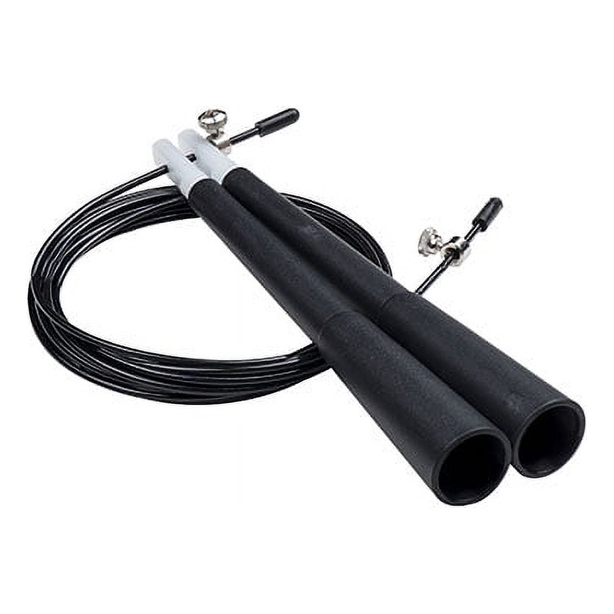 Picture of Champion Sports XRJ9BK Double Bearing Speed Jump Rope, Black