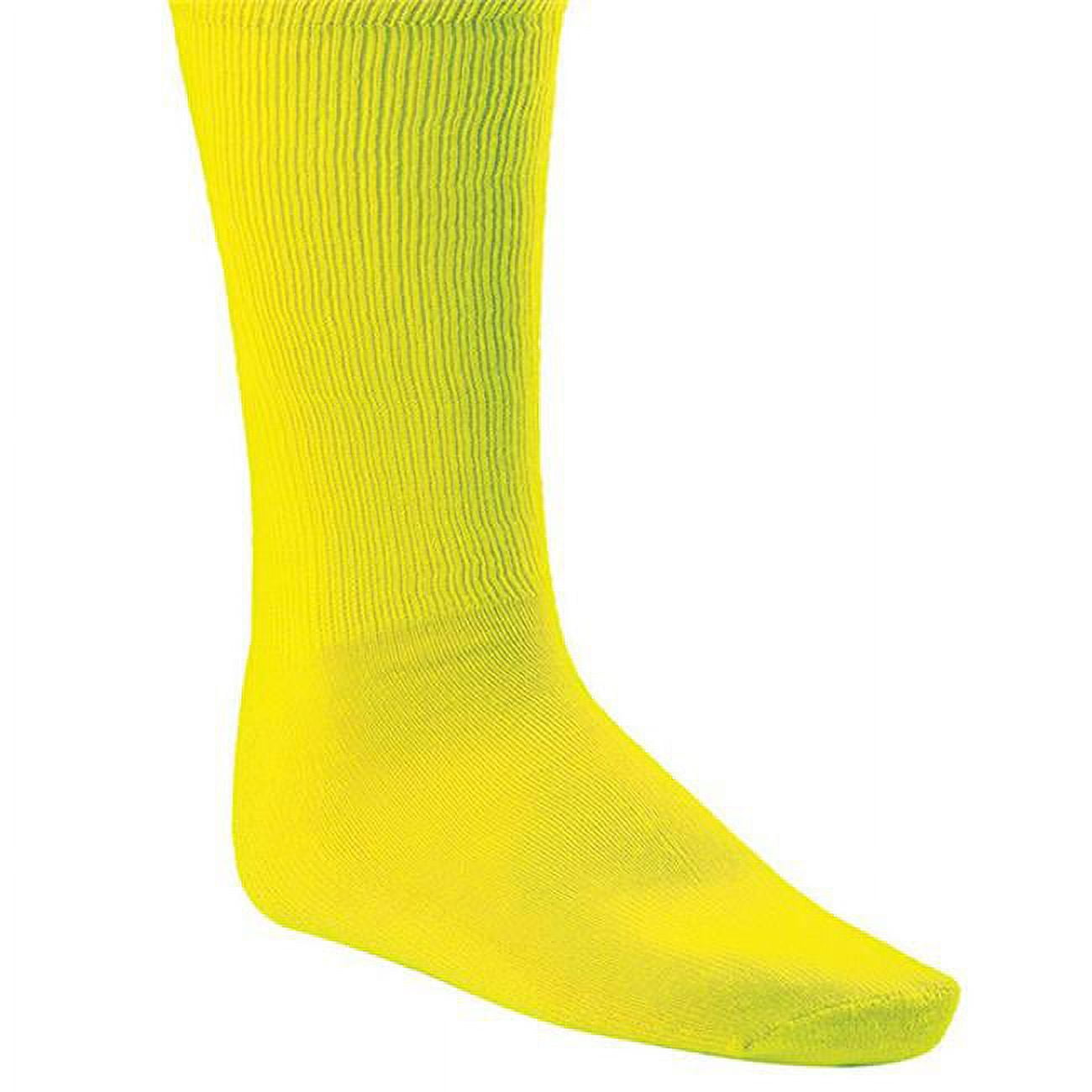 Rhino All Sport Sock, Neon Yellow - Extra Large