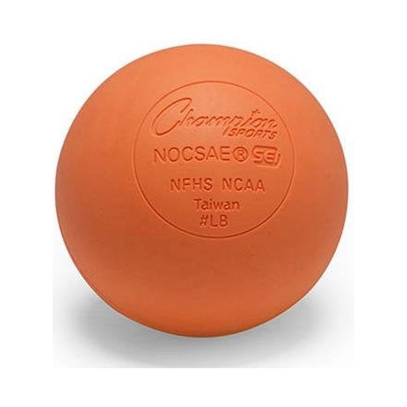 Picture of Champion Sports LBONOCSAE 2.5 in. Official Lacrosse Ball, Orange