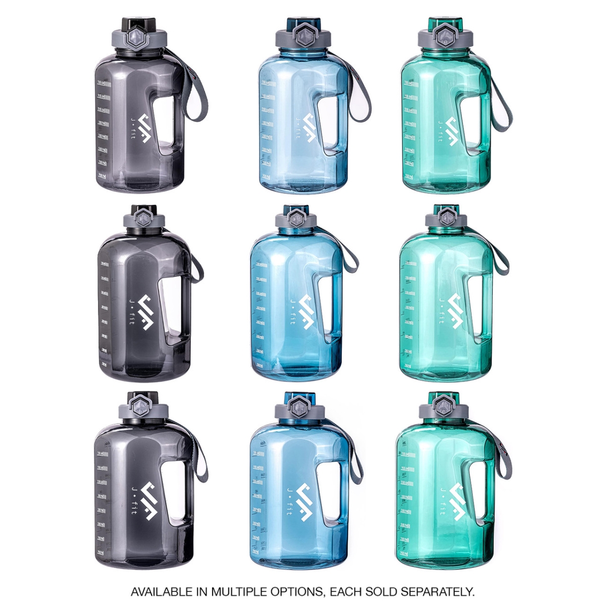 Picture of Champion Sports J-WX128BK 128 oz Water Bottle, Black