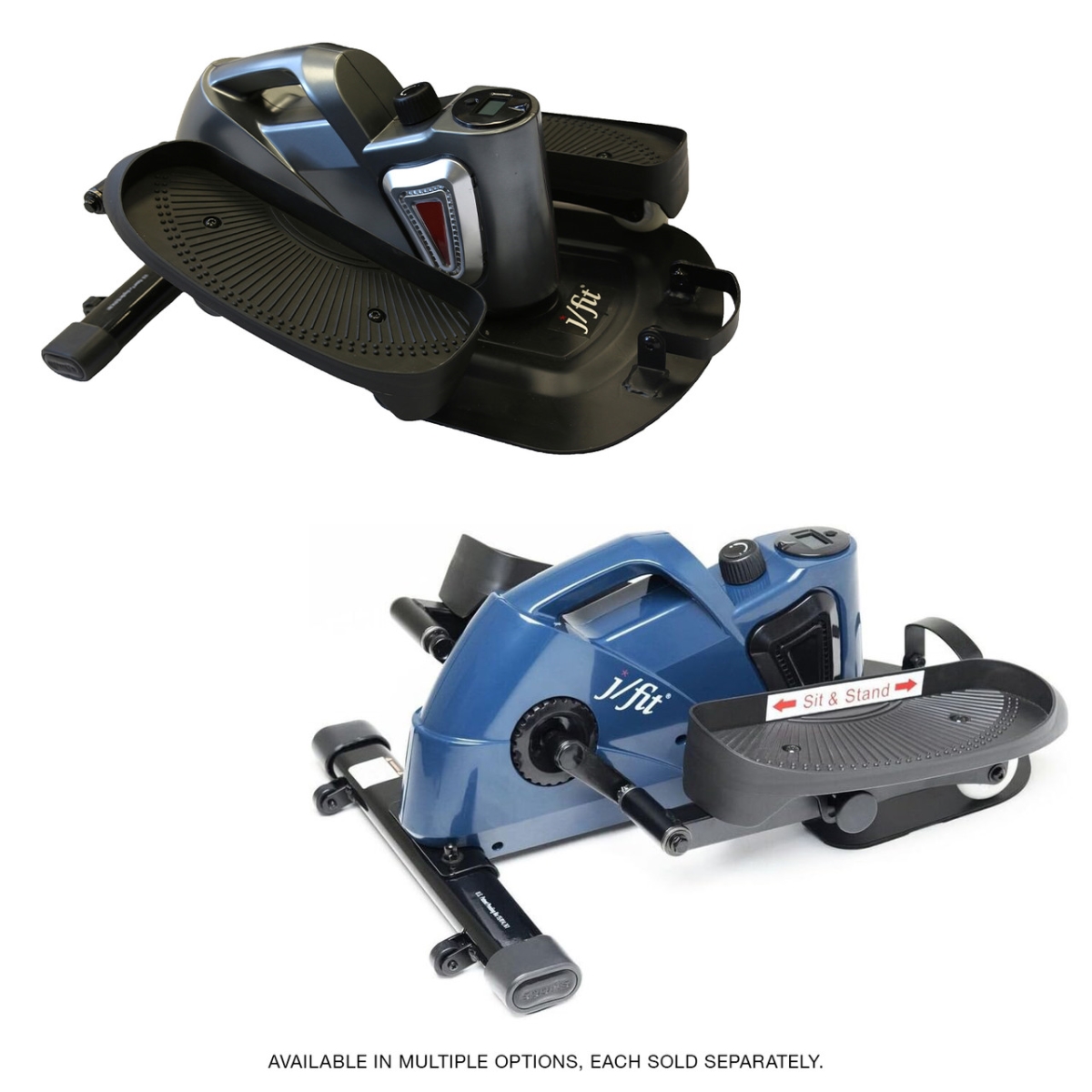J-ELLPEW Mini Elliptical Machine, Pewter