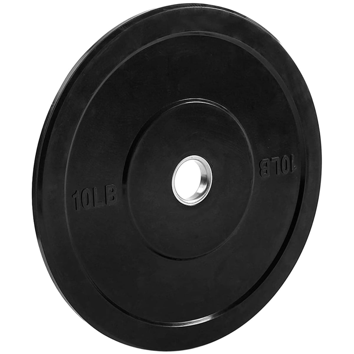 J-RBP10SET 10 lbs Rubber Bumper Plate, Set of 2