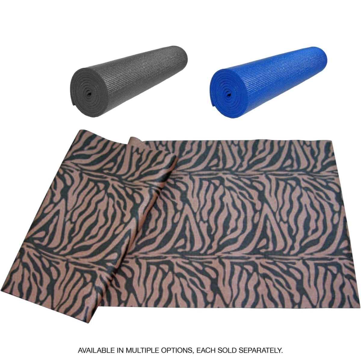 J-YMATBL 68 in. Yoga Mat, Blue