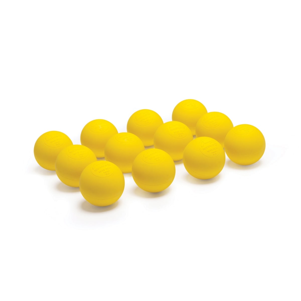 LBYNOCSAEBULK NOCSAE Lacrosse Balls, Bulk Pack - Yellow
