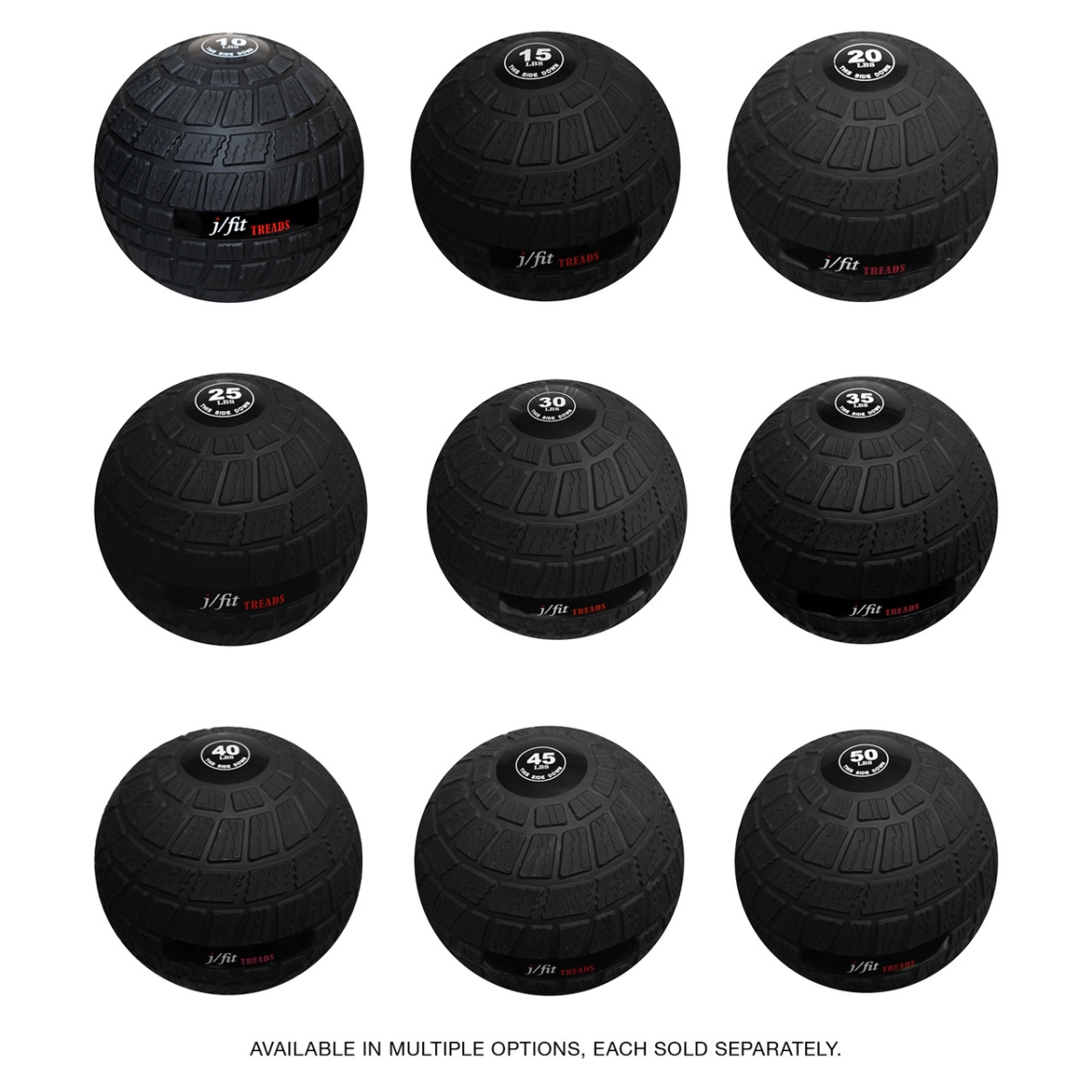 J-TRSB20 20 lbs Treads Slam Ball
