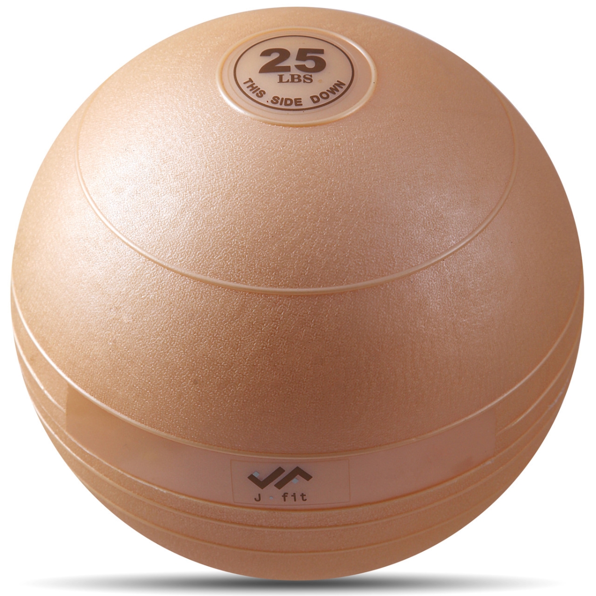 J-SB25CGNE 25 lbs Slam Ball, Champagne