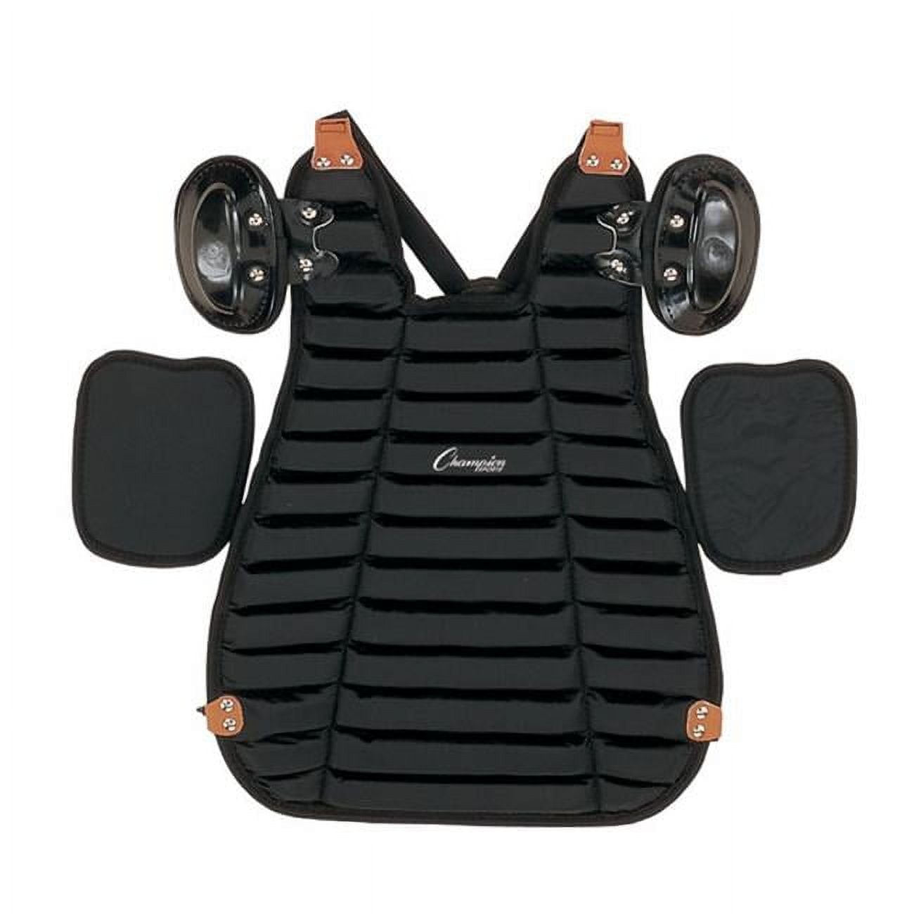 P160 Inside Body Umpire Chest Protector, Black