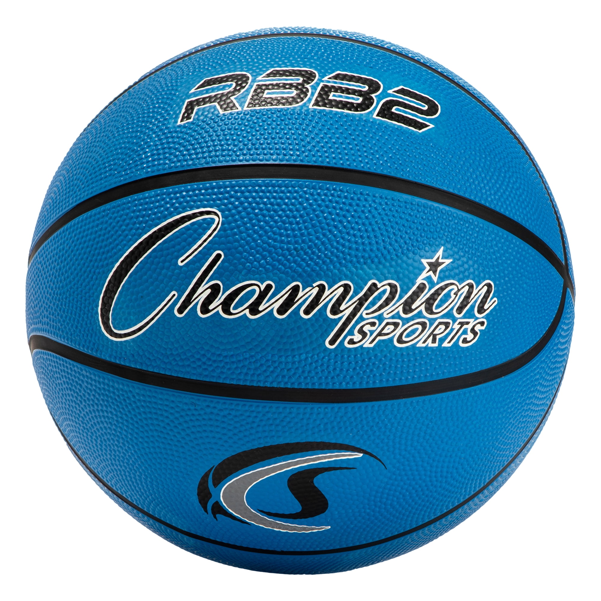 Picture of Champion Sports RBB2BL 27.5 in. Pro Rubber Basketball, Royal Blue