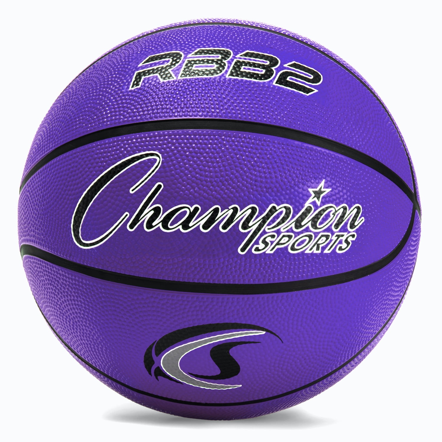 Picture of Champion Sports RBB2PR 27.5 in. Pro Rubber Basketball, Purple