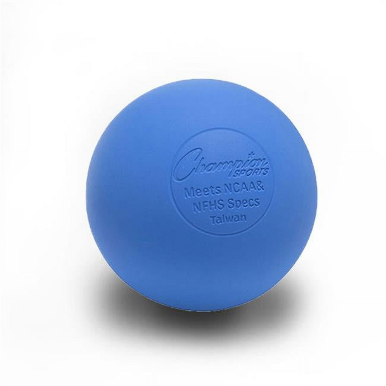 Picture of Champion Sports LBB 2.5 in. Official Lacrosse Ball, Royal Blue - Pack of 12