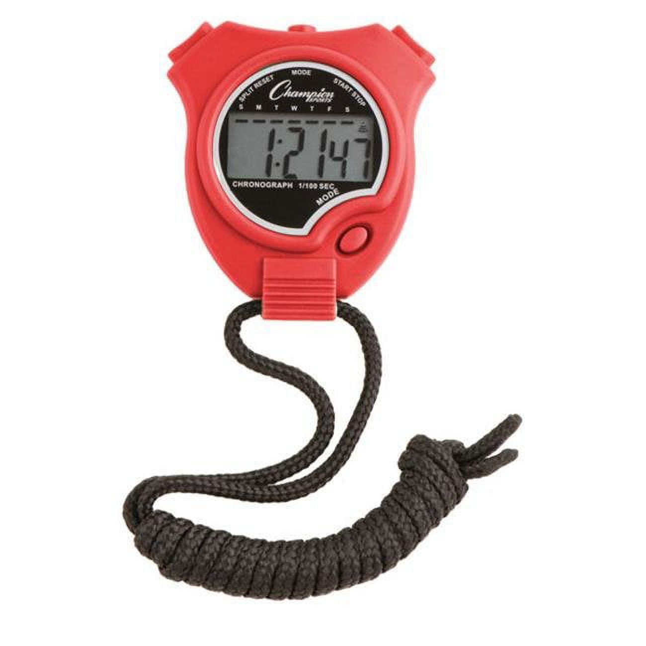 Picture of Champion Sports 910RD Stop Watch, Scarlet