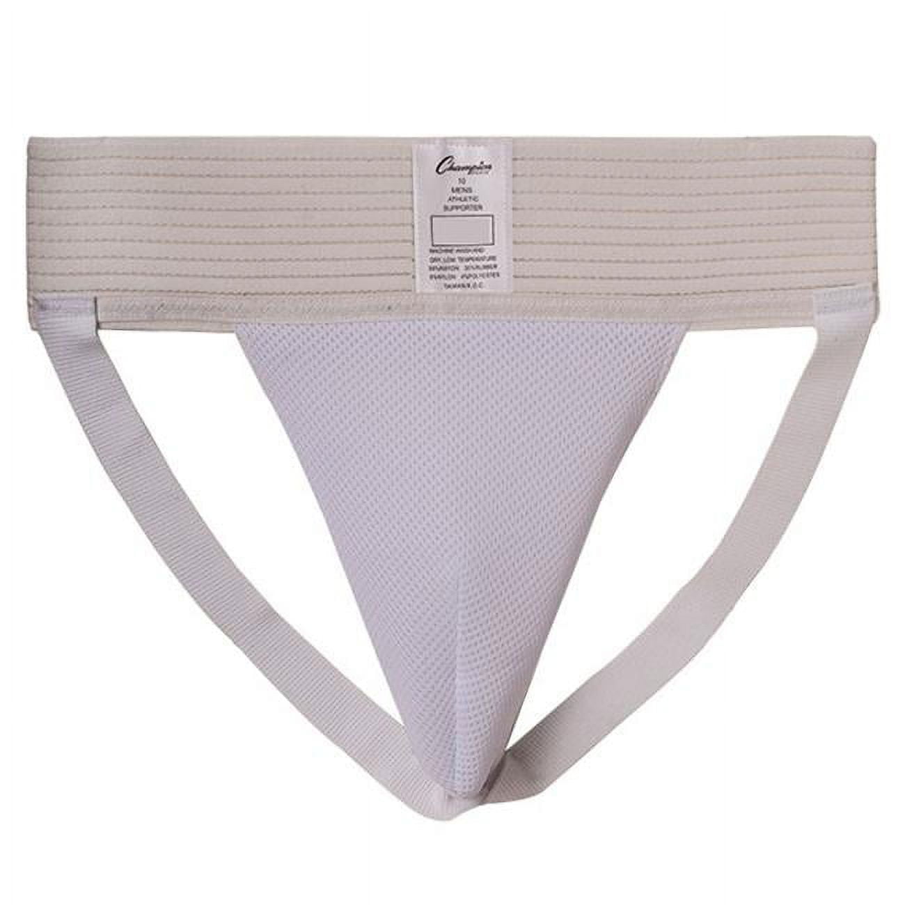 Picture of Champion Sports 10MD Mens Athletic Supporter, White - Medium