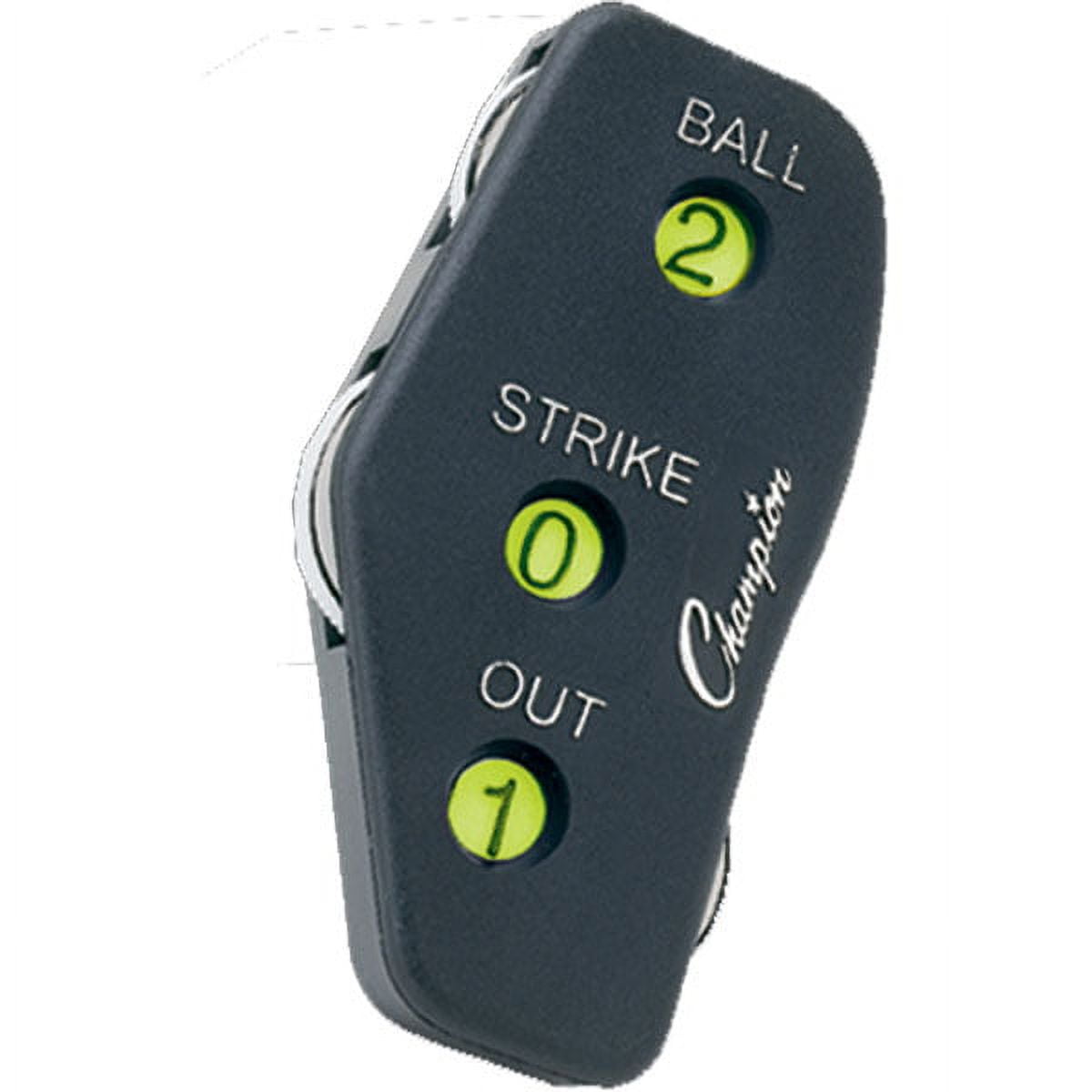 3 Wheel Umpire Indicator, Black - Pack of 12