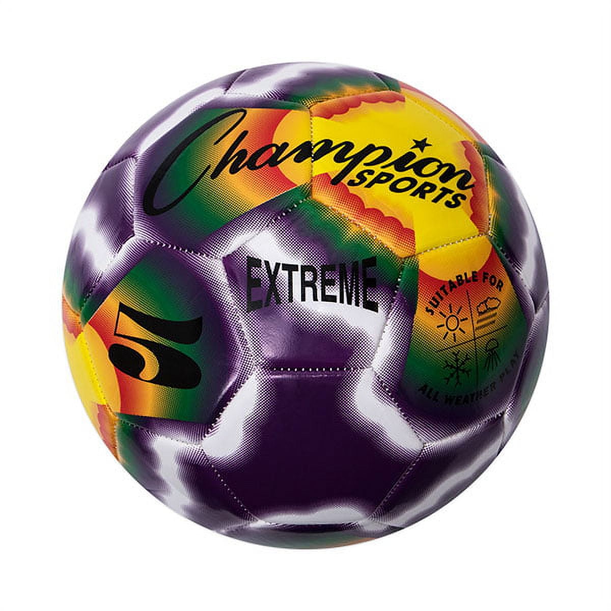 Picture of Champion Sports EXTD5 Extreme Tie Dye Soccer Ball - Size 5