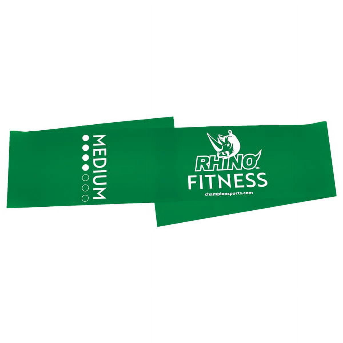 FB4G 4 ft. Therapy & Exercise Flat Band, Green - Medium