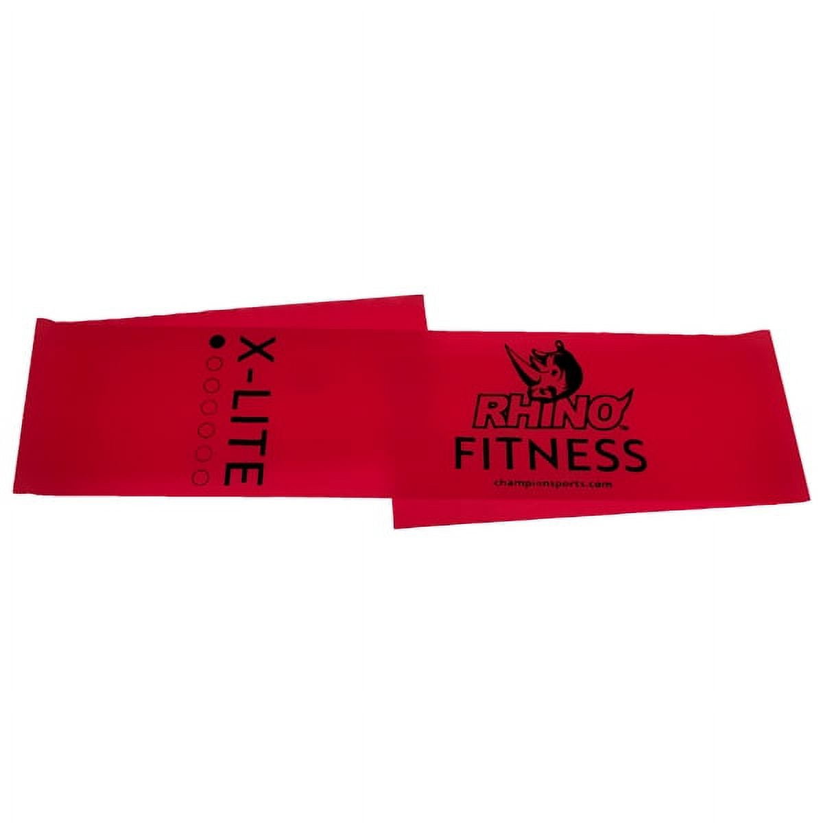 FB4R 4 ft. Therapy & Exercise Flat Band, Red - Extra Light