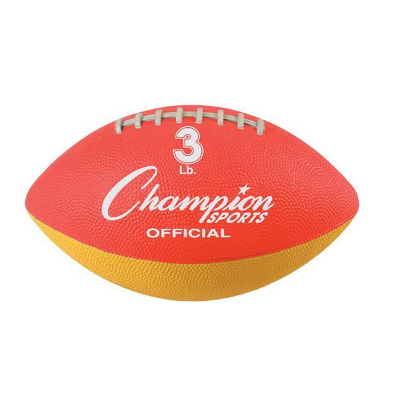 Picture of Champion Sports WF31 3 lbs Official Size Football Trainer&#44;Black & Green