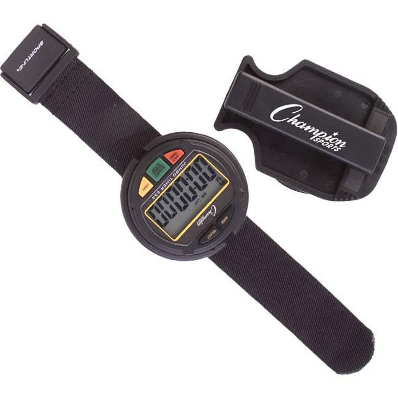 Picture of Champion Sports 990 Jumbo Display Watch&#44; Black