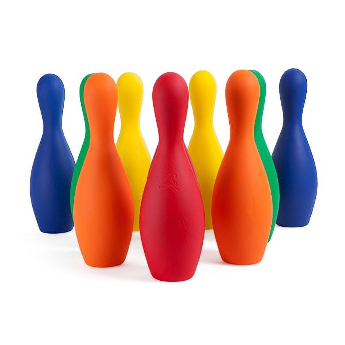 Picture of Champion Sports FBPINSETCLR 3.67 lbs Foam Bowling Pin Set&#44; Multicolor
