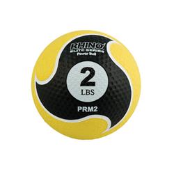 PRM2 2 lbs Rhino Elite Medicine Ball, Yellow