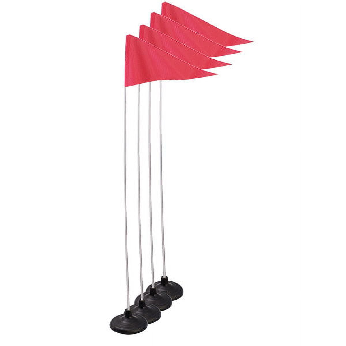 Picture of Champion Sports SCF60 Premium Corner Flags, Red - Set of 4