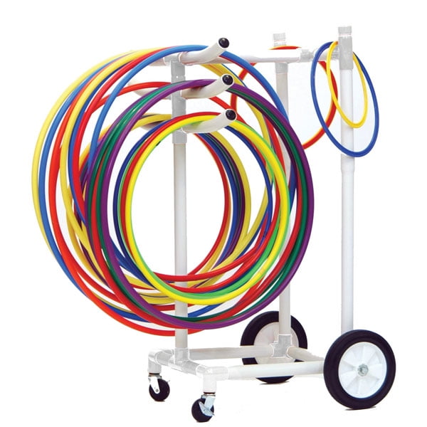 Picture of Champion Sports HCRACK Hoop Cart&#44; White