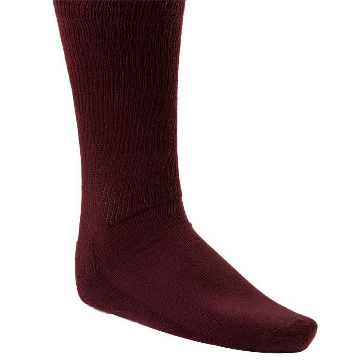 Rhino All Sport Sock, Maroon - Extra Large