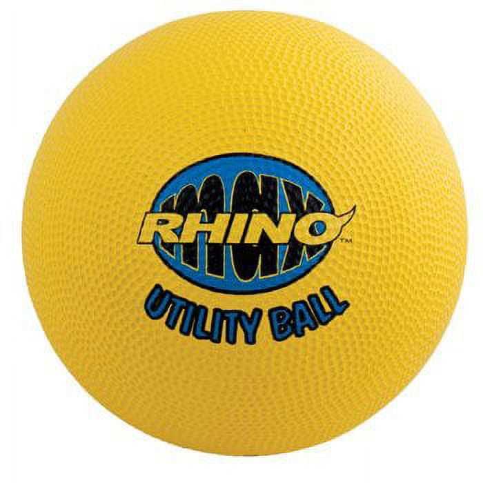 10 in. Rhino Max Utility Ball, Yellow