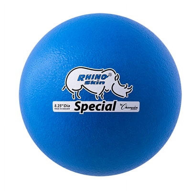 8.5 in. Rhino Skin Ball, Neon Blue