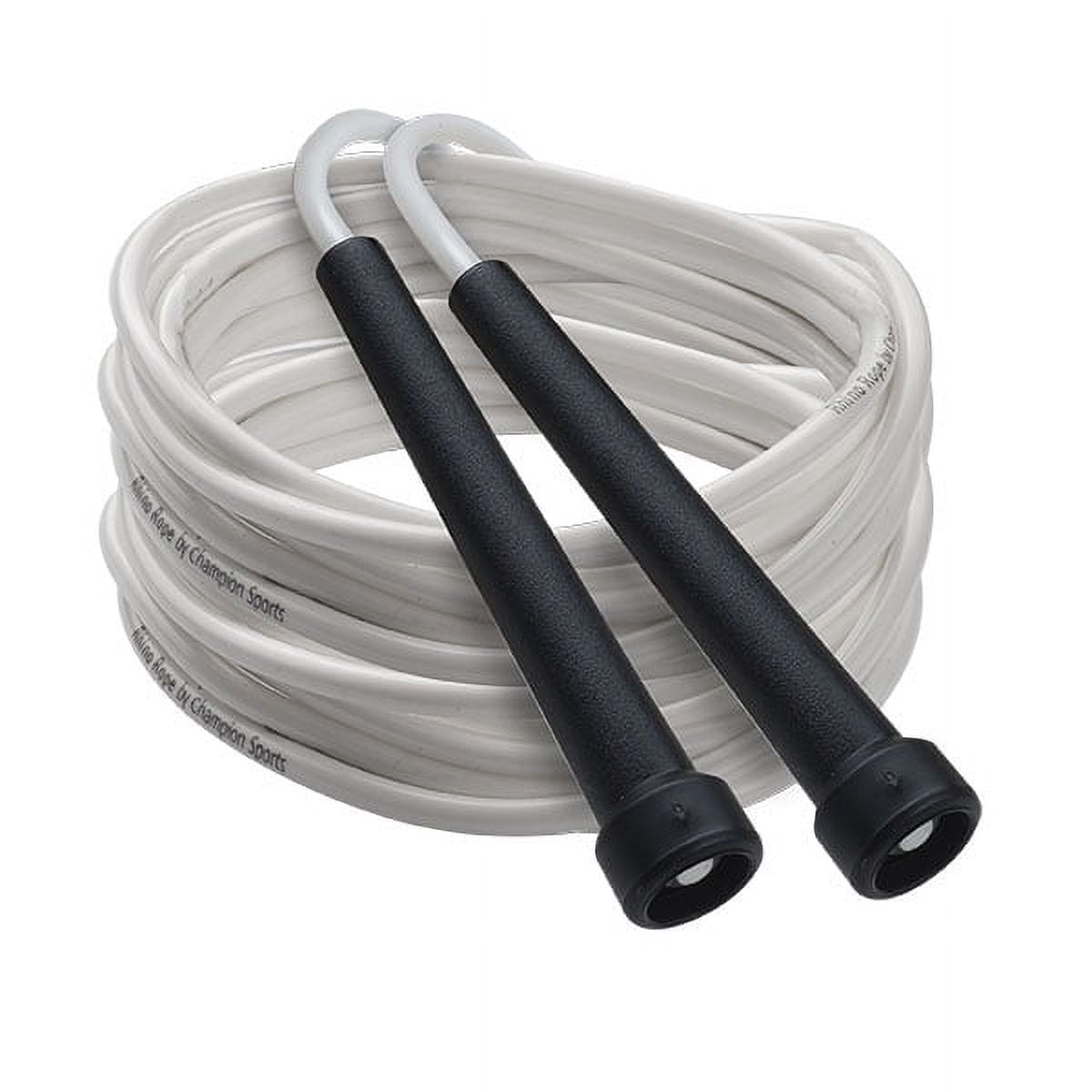 Picture of Champion Sports RSR16SET 16 ft. Rhino High Performance Licorice Speed Rope Set, White & Purple - Set of 6