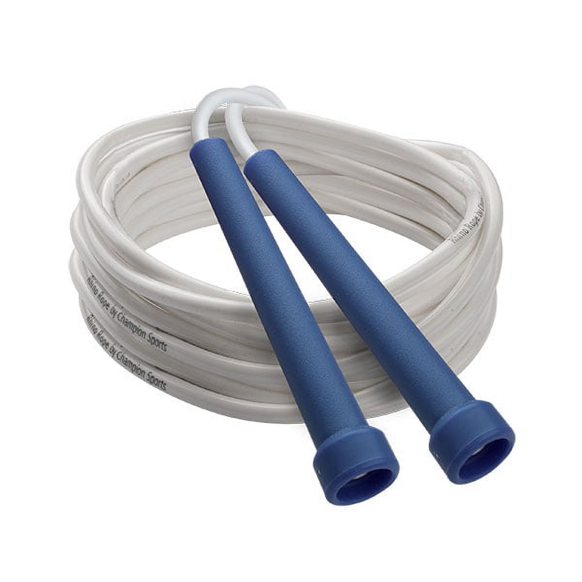 Picture of Champion Sports RSR9SET 9 ft. Rhino High Performance Licorice Speed Rope Set&#44; White & Purple - Set of 6