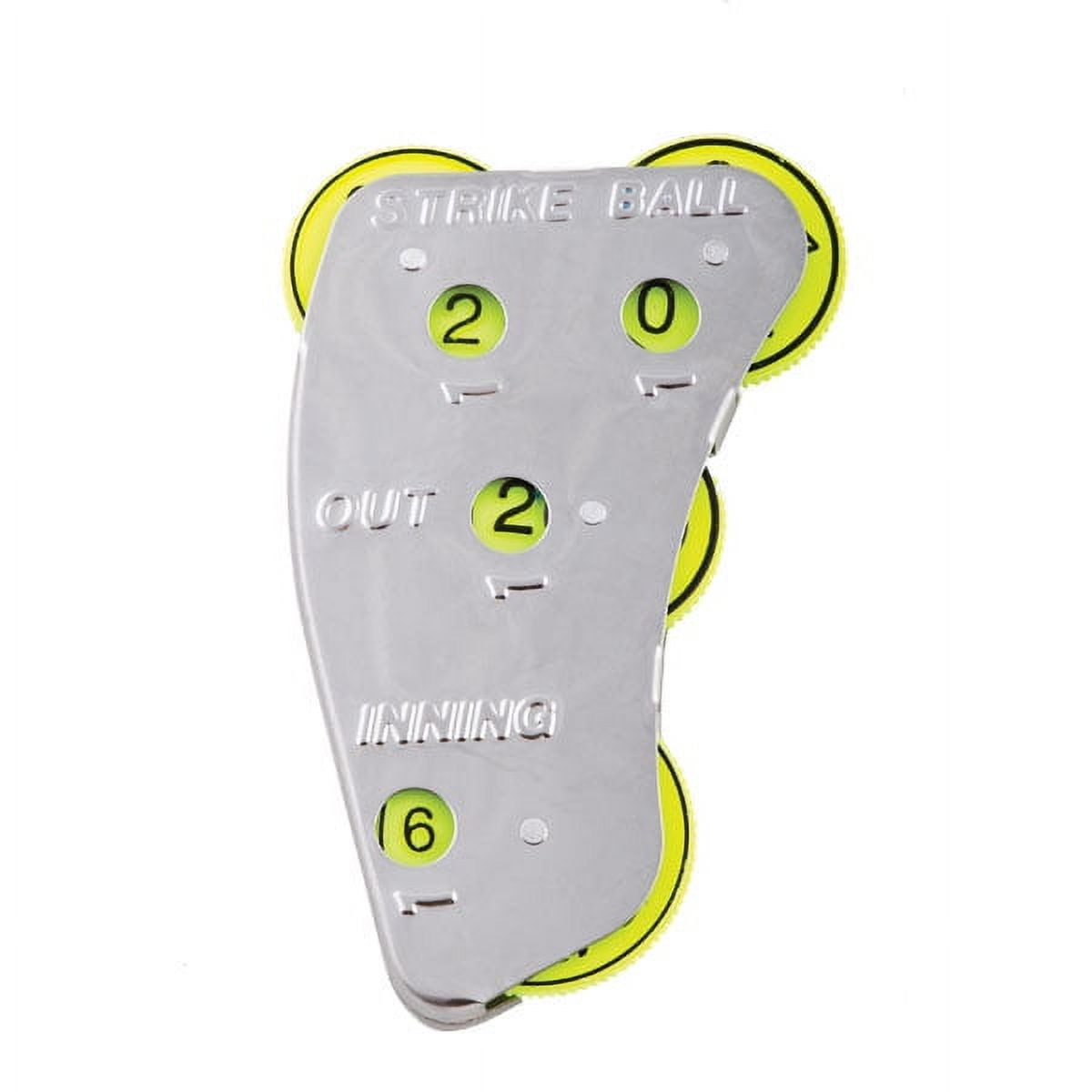 4 Whee Umpire Indicators, Optic Yellow - Pack of 12