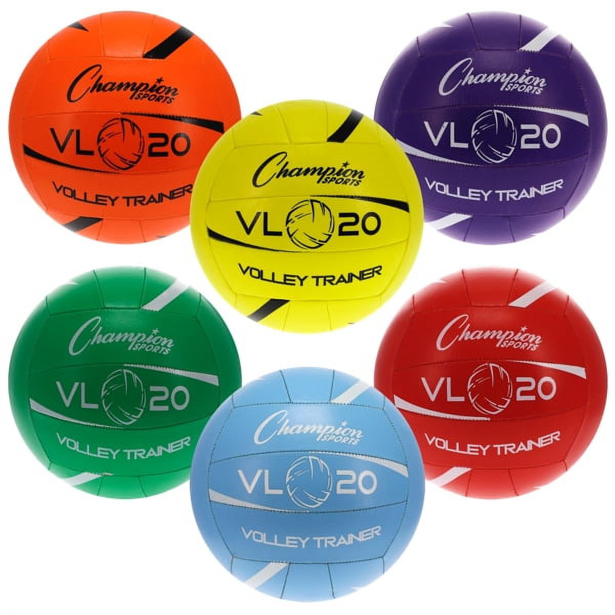 Picture of Champion Sports VL20SET Volleyball Trainer Set&#44; Multicolor - Set of 6
