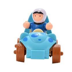 Picture of 212 Main TO212292W7SL-US Cartoon Pull Back Car with Little Princess Parent - Blue